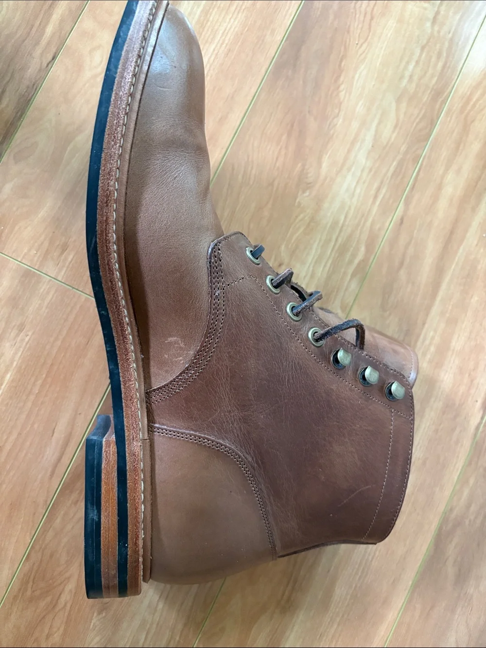 Men's Grant Stone Diesel Leather Boots - Dune Chromexcel 10.5 D